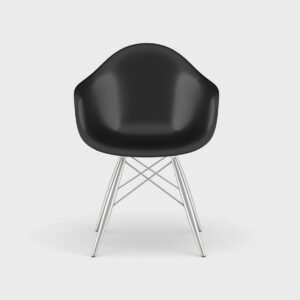 Black Molded Shell Chair
