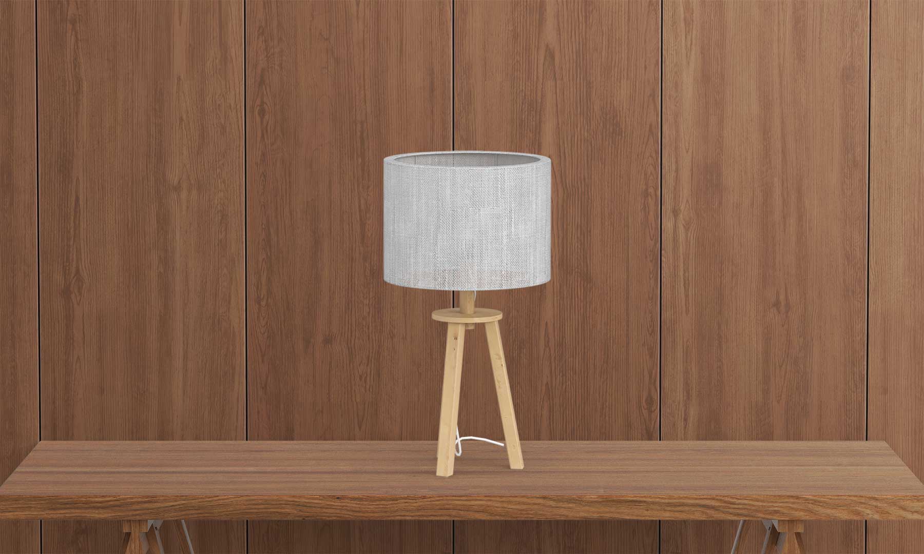 Wooden Lamp